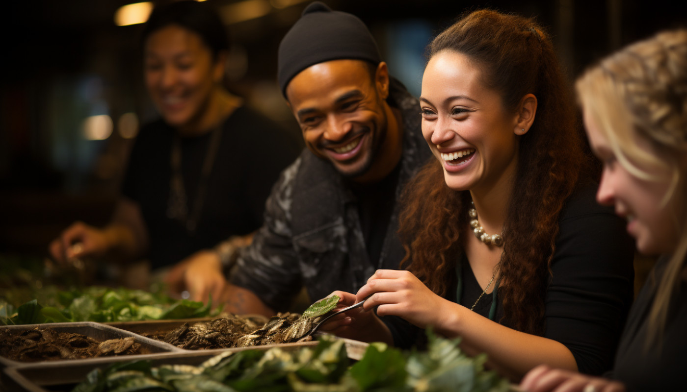Saboreando la auténtica cocina maorí de Nueva Zelanda